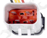 APDTY 133815 Fuel Pump 4-Wire Weatherproof Wiring Harness Pigtail Wire Adapter