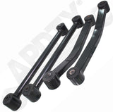 APDTY 133833 Trailing Control Arm 4-Piece Kit; Rear Upper & Lower
