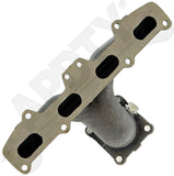 APDTY 133836 Exhaust Manifold Heavy Duty Cast Iron Assembly Fits 1996-2000 2.4L