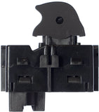 APDTY 133869 Power Window Switch w/ Chrome (Front Right, Rear L or R; 5-Pin***)