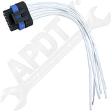 APDTY 133899 6-Way Female Multi-Purpose Pigtail Wiring Connector