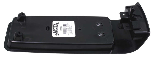APDTY 133904 Center Console Push Button Latch Lid Insert w/Rubber Pad Black