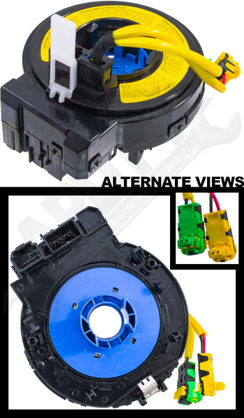 APDTY 133918 Steering Wheel Airbag Clockspring Clock Spring Fits 06-12 Santa Fe