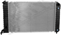 APDTY 134050 Radiator Assembly For Chevrolet S10 GMC Sonoma Isuzu Hombre w/ 2.2L