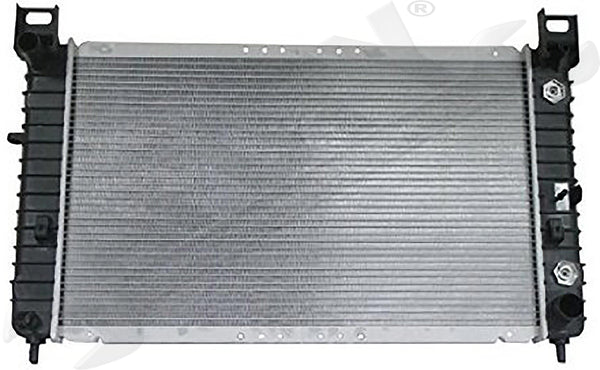 APDTY 134052 Radiator Assembly No Engine Oil Cooler w/ Flex Fuel Fits 4.8L, 5.3L