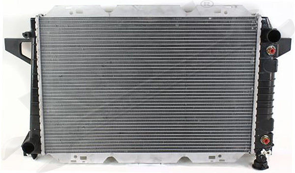 APDTY 134065 Radiator Assembly Fits Select 85-97 Ford Bronco, F-Series w/ 2-Row