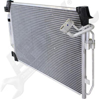 APDTY 134069 AC Air Conditioning Condenser Assembly Replaces 92100ZN50B