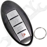 APDTY 134080 Replacement Keyless Entry Remote Key Fob Transmitter w/ Key