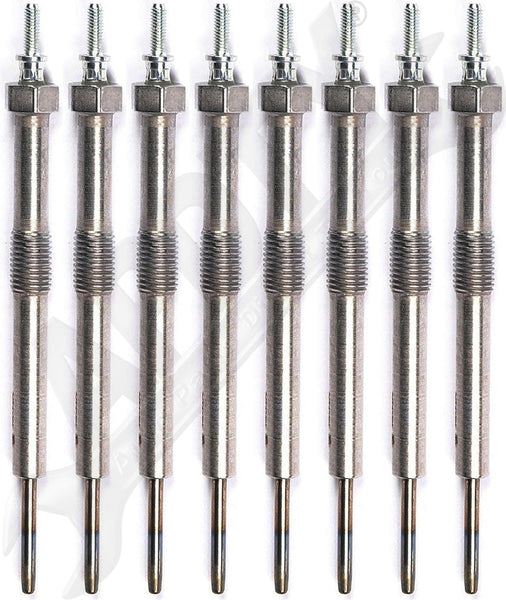 APDTY 134097 Diesel  Glow Plug Pack Of 8 (w/ 6.6L Diesel Engine)