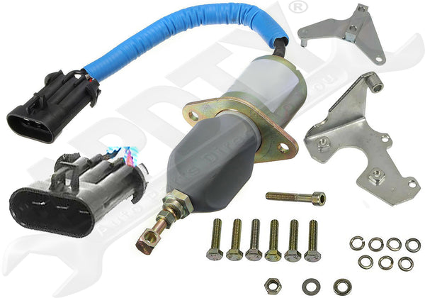 APDTY 134165 Fuel Shut Off Solenoid Fits 94-98 Ram 2500 3500 5.9L Diesel Engine