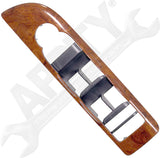 APDTY 134168 Window Swtich Bezel (Walnut Finish)