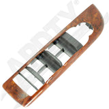 APDTY 134168 Window Swtich Bezel (Walnut Finish)