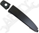 APDTY 134494 Exterior Door Handle Rear Right And Left Textured Black