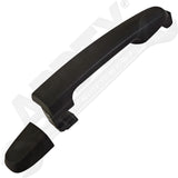APDTY 134504 Exterior Door Handle Rear Right And Left Smooth Black
