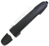 APDTY 134504 Exterior Door Handle Rear Right And Left Smooth Black