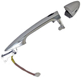 APDTY 134505 Exterior Door Handle Front Right Chrome