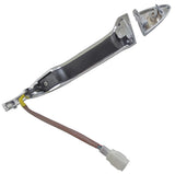 APDTY 134507 Exterior Door Handle Front Left Smooth Black