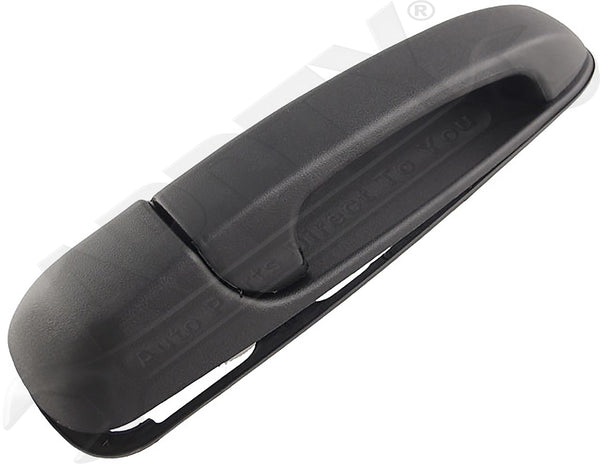 APDTY 134511 Exterior Door Handle Front Right Without Keyhole Textured Black