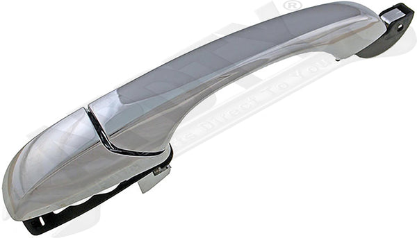 APDTY 134512 Exterior Door Handle Front Right Without Keyhole Chrome