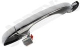 APDTY 134513 Exterior Door Handle Chrome Finish Rear Left Driver-Side