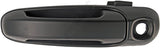 APDTY 134517 Exterior Door Handle Front Left Smooth Black