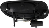 APDTY 134542 Exterior Door Handle Rear Left Smooth Black
