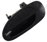 APDTY 134542 Exterior Door Handle Rear Left Smooth Black