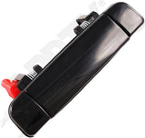 APDTY 134547 Exterior Door Handle Front Right Smooth Black