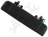 APDTY 134548 Exterior Door Handle Front Left Smooth Black