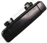 APDTY 134549 Exterior Door Handle Rear Right Smooth Black