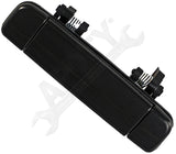 APDTY 134549 Exterior Door Handle Rear Right Smooth Black