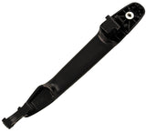 APDTY 134550 Exterior Door Handle Rear Right And Left Texture Black