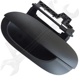 APDTY 134556 Exterior Door Handle Rear Left Smooth Black