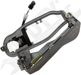 APDTY 134561 Exterior Door Handle Front Left Carrier With Silver Cable