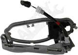 APDTY 134561 Exterior Door Handle Front Left Carrier With Silver Cable