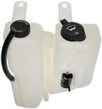 APDTY 134712 Dual Coolant / Windshield Washer Fluid Reservoir