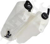 APDTY 134712 Dual Coolant / Windshield Washer Fluid Reservoir