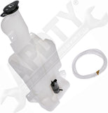 APDTY 134850 Windshield Washer Fluid Reservoir Plastic Bottle w/ Pump (No Port)