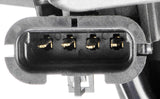 APDTY 134911 Radiator Cooloing Fan Assembly With Flat 4-Pin Electrical Connector