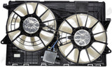 APDTY 134934 Dual Radiator Cooling Fan Assembly With Resistor Control Module