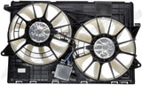 APDTY 134934 Dual Radiator Cooling Fan Assembly With Resistor Control Module