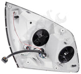 APDTY 135128 Chrome Headlight Right Hand