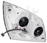 APDTY 135128 Chrome Headlight Right Hand