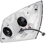 APDTY 135129 Chrome Headlight Left Hand