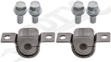APDTY 135147 Rear Sway Bar Bushing Bracket Kit
