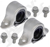 APDTY 135151 Front Sway Bar Bushing Bracket Kit
