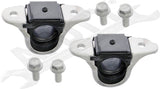 APDTY 135151 Front Sway Bar Bushing Bracket Kit