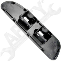 APDTY 135308 Door Window Lock Unlock Switch Bezel Plastic Cover (Dark Gray)