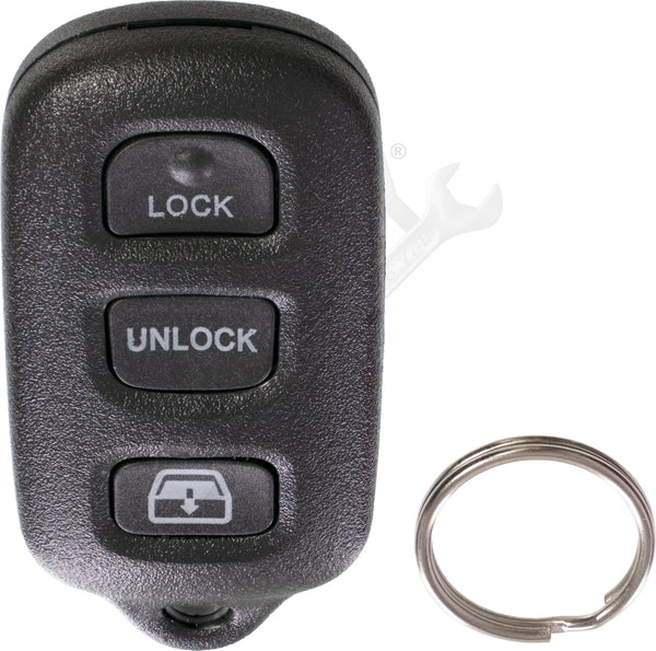 APDTY 135426 Keyless Entry Remote 2 Button Replaces 89742-0C030, 8974235050