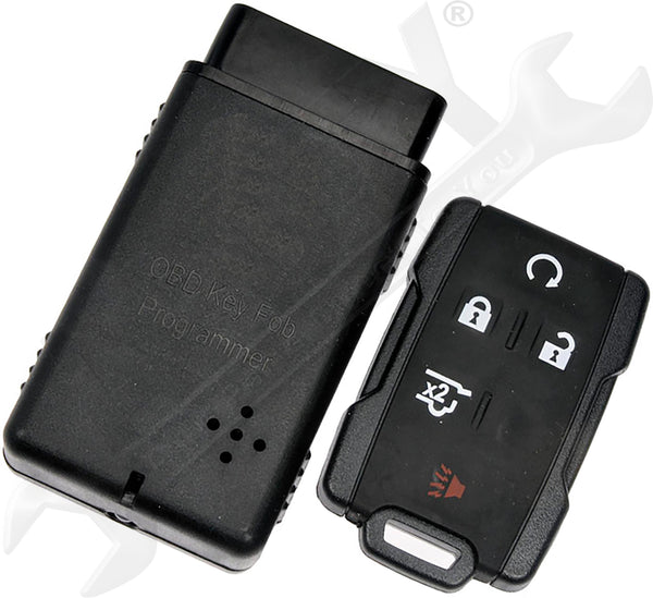 APDTY 135433 Keyless Entry Remote & Programmer Tool Fits 15-17 Suburban / Tahoe